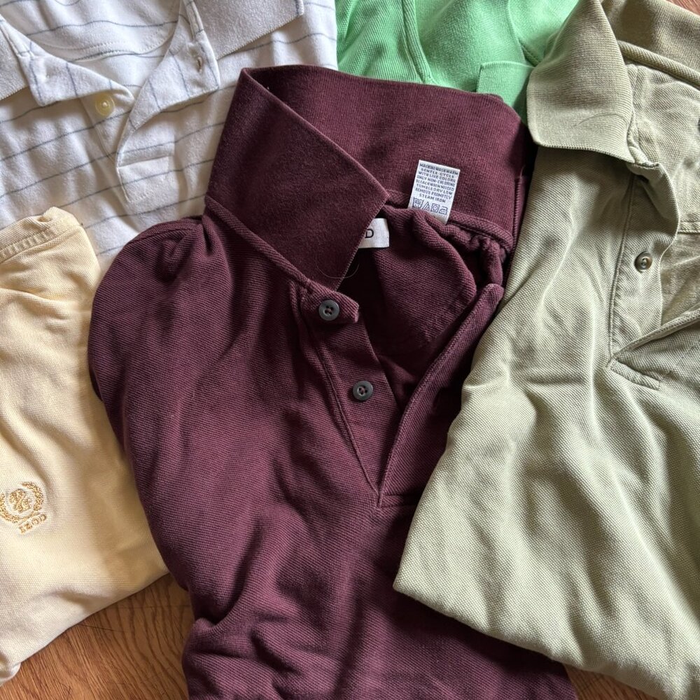 Izod Lot of 8 Short Sleeve Shirts XL - Picture 6 of 6
